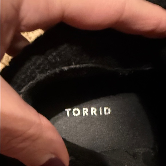 Torrid Black Winter Boots - Picture 2 of 5